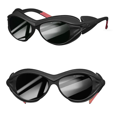 Heavy Duty Red Light Therapy Glasses Featuring Hella Solid Laser Protective Coating And Broad Spectrum Tanning Goggle Eye Defense for hair removal