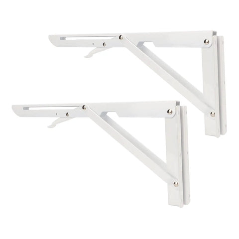 Easy Installation Folding Table Bracket For Wall Mount Foldable Shelf Bracket For Camper And Home Space Saving Lightweight And Durable
