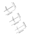 24 Piece Toggle Bolts and Wing Nuts Set for Drywall Mounting, Heavy Duty Iron Fasteners with dimension measurements shown