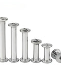 Top Shelf 100 Pack Chicago Screws And Binding Posts For Leather Bags And Photo Albums Smooth Nickel Finish Heavy Duty Fasteners Built Tough For Quick Diy Bookbinding Crafts, six sizes of steel binding posts