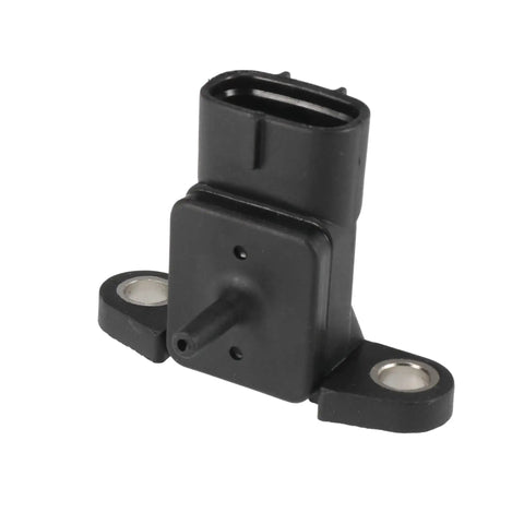 Rock Solid Map Air Intake Pressure Sensor Straight Bolt Up Replacement For Mazda 3 And 626 close-up showing black housing and fitting port