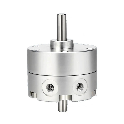 Heavy Duty Vane Rotary Air Cylinder Pneumatic Rotation Actuator Aluminum Alloy with smooth surface for industrial use.