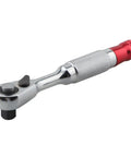 Compact Socket Wrench Set Featuring 72 Tooth Quick Swing Ratchet built for tight spaces with rubber grip and durable chrome finish.