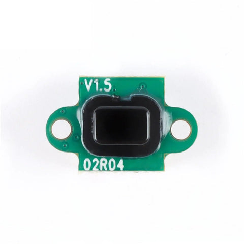 Top Shelf TW10S UART Laser Distance Sensor Module Featuring Killer Precision Infrared Ranging And Rock Solid Serial Connections For Maker Projects Everywhere, top view.