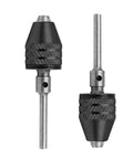 2Pcs Mini Keyless 3 Jaw Drill Chucks Adapter Quick Change Collet Converter for Electric Grinders and Engraving Machines