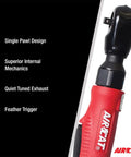Composite Pneumatic Ratchet 1/4-Inch, 320 RPM, 35 ft-lbs Max Torque with Single Pawl Quiet Technology and Ergonomic Handle