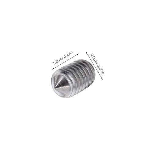 Close-up of small self-tapping screw from Stainless Steel Shower Panel Screw Kit 400 Piece Assortment With Small Self Tapping Screws For Bathroom Fixtures And Home Repairs Corrosion Resistant Complete Set In Handy Toolbox.