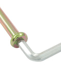 Close-up of hex key from Badass M8 Barrel Bolt and Nuts Set 90mm Galvanized Carbon Steel Hardware for Furniture Assembly.