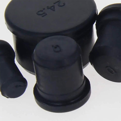 Lock It Down With This Beefy Black EPDM Rubber Cable Gland Stopper Kit That Stops Water Cold For Cable Glands And Conduits with multiple sizes.