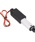 Straight Up Heavy Duty 24V Electric Linear Actuator With 30mm Stroke And 150N Thrust IPX4 splash rated design and wiring.