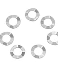 Heavy Duty Wave Spring Washers M8 50 Pack Stainless Steel Anti Loosening Hardware for holding firm on shaky rigs.