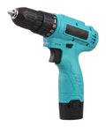 Badass 12V Cordless Drill Driver With 25 Plus 1 Precision Torque, Compact Build, Built In Led, Dual Rechargeable Batteries, Fast Usb C Charging Setup For Tough Job Sites side view showing ergonomic handle and 25 torque settings.
