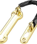 Rock Solid Stainless Steel Door Security Chain Lock Extra Thick Heavy Duty Anti Theft Safety Cable Built Tight No Rust close-up view