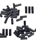 Bike Cable Ferrule End Caps Set For 5mm Brake Cables And 4mm Shift Cables Crimp Plastic Caps 200 Pieces shown separately
