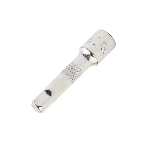 Heavy Duty 1/4 Inch Chrome Socket Wrench Extension Bar crushes tight squeeze jobs; 50mm chromed steel design for tight spaces.