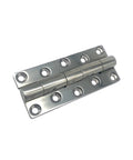 Rock Solid Heavy Duty Stainless Steel Hinge, industrial grade, rust resistant, ideal for durable door and gate applications.