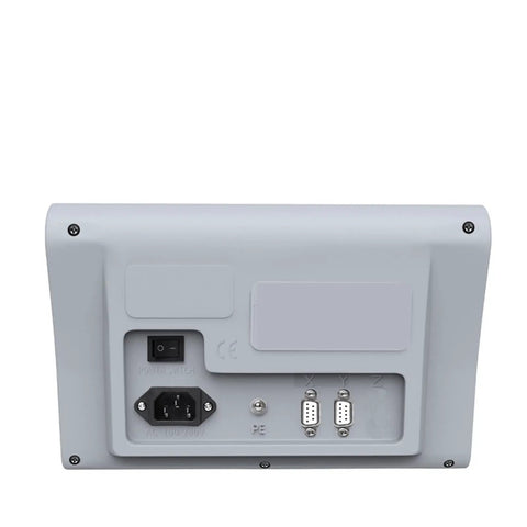 Back view of Heavy Duty Digital Calipers And DRO Scale Set Featuring Linear Glass Encoder Sensors For Precision Machining.