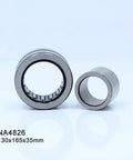 Top Shelf High Speed Needle Roller Bearing NA4826 130X165X35MM With Solid Collar And Inner Ring, precision machined for industrial use.