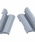 Rubber Clamp Cover With Double Cable Grooves Pair for Soft Jaw Bike Repair Clamps 100-1C 100-1CA 100-2C Replacement Pad