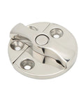 Heavy Duty Marine Boat Door Catch Latch Built Tough With 316 Stainless Steel Gotta Handle Salt Water showing polished round latch mechanism.