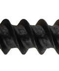 Deck Fasteners You Can Trust With Beefy Square Drive Trim Screws Size Six By One Inch Flat Head Type 17 Point Black Phosphate Steel