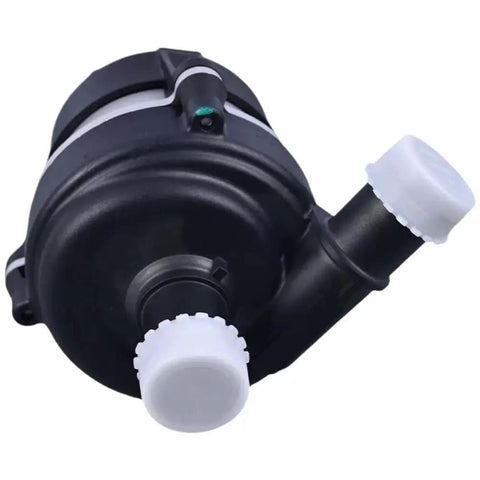 Auxiliary Engine Coolant Water Pump Replacement For 2018-2020 Models Part Number 68290300AA, black plastic design with white caps.