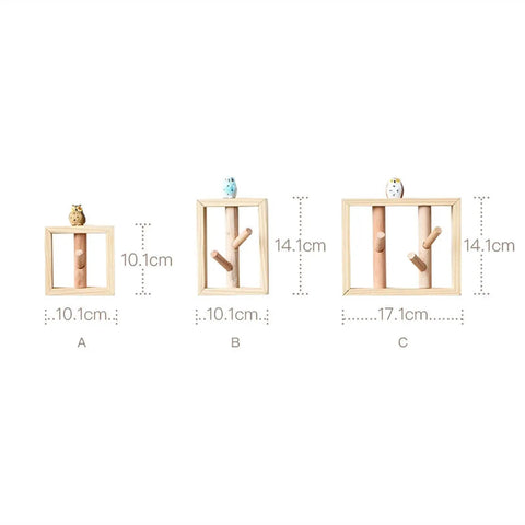 Heavy Duty Solid Wood Wall Mounted Coat Rack Hook Kit For Bags Hats Keys And Towels Quick Mount Entryway Storage Piece, various sizes and designs.
