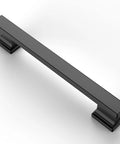 10 Pack 5 Inch Matte Black Cabinet Handles For Kitchen Cabinets And Drawers Cupboard Pulls Hardware 128mm Center To Center Length