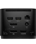 Badass Thunderbolt G4 Dock Packing 280W Speed And Crisp 4K Video Includes A Durable Combo Cable Integrated USB Hub and ports on back.