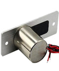 Heavy Duty Waterproof Electronic Drop Bolt Lock Dc 12V Induction Auto Deadbolt Electromagnetic Guard with stainless steel finish.