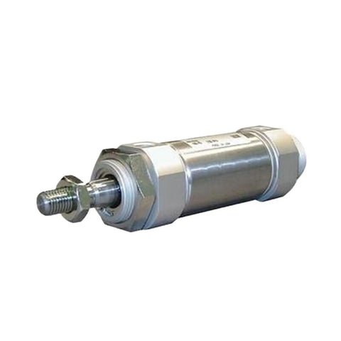 One Piece Tough Built Round Body Pneumatic Air Cylinder Double Acting Single Rod Smooth Glide Industrial Grade For Machinery And Garage Projects Runs Like A Charm Cdm2B25-50Z, heavy duty design with metal fittings.