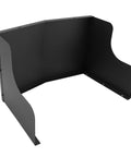 Badass Carbon Steel Shield For Your Electric Vehicle Charging Station Roof, black protective cover, fits 11x17.3x11 chargers.