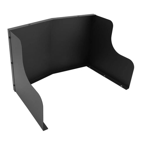 Badass Carbon Steel Shield For Your Electric Vehicle Charging Station Roof, black protective cover, fits 11x17.3x11 chargers.