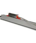 5um DRO Linear Scale Optical Encoder For CNC Lathe And Milling Machines 1000mm To 1500mm Long showing metallic structure and cable