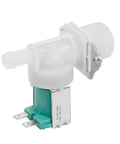 Dishwasher Water Inlet Valve Replacement Part Compatible With DC62 30314L And DC6230314L For Efficient Washing Easy Install Keeps Your Dishwasher Running Smoothly And Delivers Reliable Water Flow, white plastic valve with metal bracket and terminals