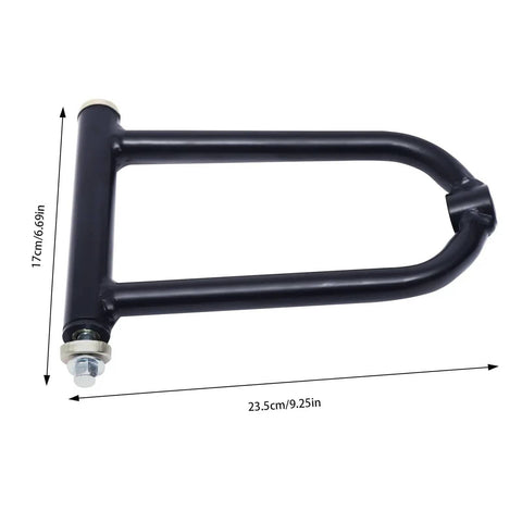 12 Inch Front Suspension Swing Arm Kit for Go Karts and ATVs DIY Ready Metal Swingarm Assembly Upper Lower Set 340mm