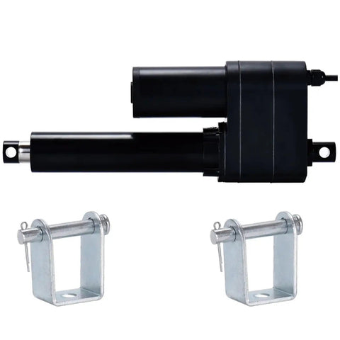 Rugged Electric Linear Actuator DC 12V powerhouse with brackets, 1200mm stroke for heavy loads and automation builds.