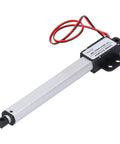 12V Micro Linear Actuator With 100mm Stroke, 8mm Per Second Travel, 70N Force, low noise, short circuit protection, in robotics.