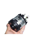 Premium 400W Brushless Fan Motor Compatible With Multiple Dust Collection Systems And Vacuum Cleaners held in hand.