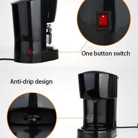 Automatic Bean To Cup Coffee Maker With Built In Burr Grinder And Keep Warm Function, Clog Resistant System Delivers Straight Up Rich Flavor, Food Grade Steel Milk Frother For Smooth Daily Routines showing one button switch and anti-drip design.