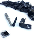 Top Tier Stainless Steel Hidden Deck Starter Clips 50 Pack With Star Drive Screws, showcasing clips, star drive, and screws for decking.