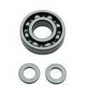 Complete Water Pump Rebuild Kit For CRF150R With Premium Aluminum Impeller Heavy Duty Bearing And Fresh Oil Seals To Keep Your Four Stroke Mini Dirt Bike Flying Tight And Dropping Hammer All Day, featuring a durable bearing and washers.