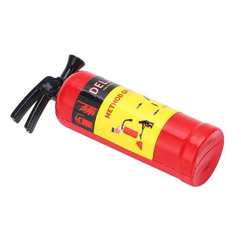 Legit Mini Fire Extinguisher Toy For Rc Cars Featuring A Dope Lifelike Design, red toy, 47mm size, plastic, ideal for upgrades.