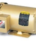 General purpose 3-phase AC motor single unit, 5 HP, 1750 RPM, 184TC frame, TEFC enclosure, 60 Hz, shown in gold casing