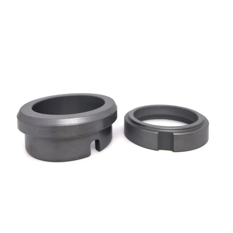 Heavy Duty Rotary Mechanical Seal With Silicon Carbide Face And Stationary Shaft At 40mm Diameter showing two seal components, designed for reliable sealing.