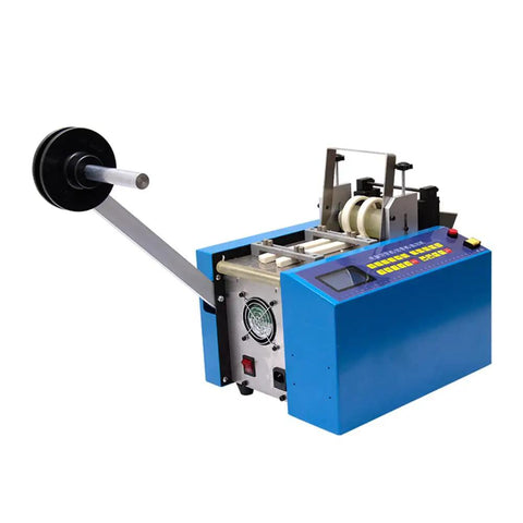 Fully Automatic Industrial Cutting Solution For Shrinkage Tube Wire Film Paper Foil Belt Heavy Duty Multi Material Trimmer with calibration system