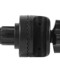 Black replacement plastic canopy fitting for outdoor porch swing frame. Durable weatherproof, no tools needed, easy install.