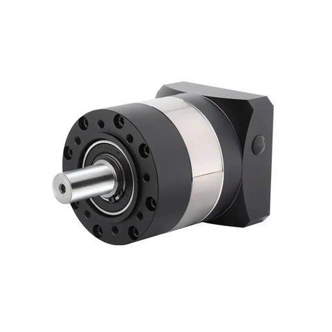 Premium Planetary Gearbox With Round Flange Built As A Workhorse Ready Speed Reducer For Zero Headache Servo Motor Upgrades In Solid Yellow