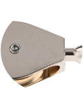 Close-up of 52mm Metal Sheave Zinc Alloy Fixed Pulley Crown Block and Tackle Lifting Wheel Mini Single/Double Pulley for DIY