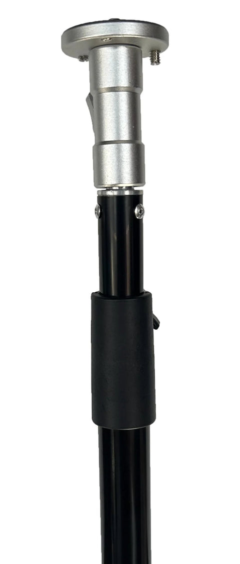 Five Eighths Inch Baby Pin To One Quarter Inch Thread Adapter For C Stands shown on stand